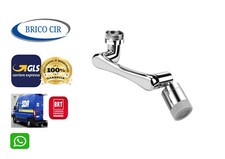 Rubinetto Girevole Prolunga Lavandino Aeratore Cucina Bagno Rotazione 1080 Gradi Rubinetto price