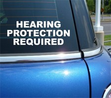 ADESIVO ADESIVO PROTEZIONE UDITO RICHIESTA DECALCOMANIA ATTREZZI INDUSTRIALI OFFICINA ORECCHIE Hearing Protection Attrezzatura price