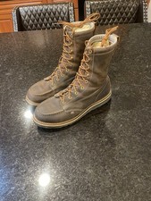 Stivali da lavoro Thorogood uomo 8" American Heritage mocassino MAXWear zeppa™ taglia 13 D Scarpe Work price