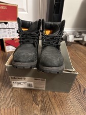Timberland Premium Stivali impermeabili da uomo in nabuk nero taglia 9 - TB010073001 Scarpe Work price