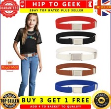 Cinture Ragazzi Bambini Ragazze Elastiche Fibbia Regolabile Bambini Lega Argento Bambino Uk Belts Bambini price