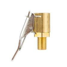Adattatore connettore pompa gonfiatore mandrino aria valvola pneumatici clip ottone su auto 8mm Cura Air Pump - Tire price