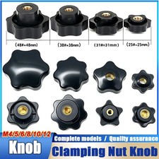 Manopola da M4 a M12 filettatura femmina plastica stella dado di bloccaggio pomello vite manico macchina Nut Tightening Machine price