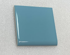 Vintage Wenczel Tile Co Ceramica Regency Blu 4 5/16" x 4 5/16" Bullnose Gloss Tile Adhesive Mortar price