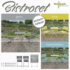 Mobili da balcone 3 pezzi set bistrot mobili da esterno giardino pieghevole 6... Set Mobili da Giardino price