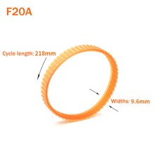 2PCS Cinghia di Trasmissione Pialla Ricambio per Pialla Elettrica Cinghia di Trasmissione per F20A 218mm Planer price