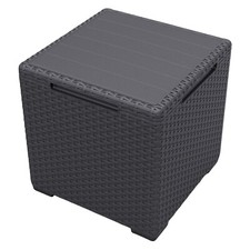 Tavolo Compatto da Giardino Keter Funzione contenitore Grafite Vigo Giardino Tavolo price