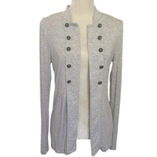 Cardigan maglietta manica lunga grigio apostrofo taglia small Cardigan donna price