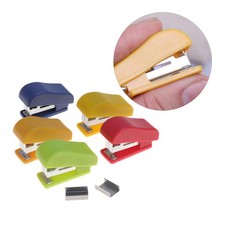 10 pezzi mini cucitrice da scrivania cucitrice manuale ufficio casa cucitrice con graffetta (casuale Stapler price