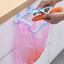 1 Pz Blu Appeso Sacchetto Spazzatura Porta Sacchetti Spazzatura Armadio Cucina Gadget Utensile Borsa & Cabinet price