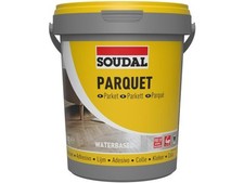 Colla per Parquet SOUDAL Adesivo Pronta all’uso Non infiammabile Latta 1 e 5 Kg. Parquet price