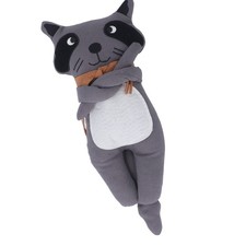 Soft Plush Raccoon Doll Toys Great Decor For Living Room Easy To Use Doll Toys price