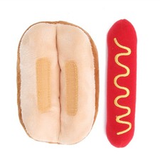 Peluche morbido cane giocattolo forma hot dog suono staccabile squisito bambola giocattoli per ca CX4 Doll Toys price
