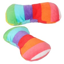2 Pezzi Peluche per Animali Domestici Chewing Squeaky Giocattolo Interattivo Cane Giunto Plush Toys price