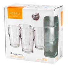 Set 4 bicchieri piccoli bicchieri colazione succo latte 170 ml Set Breakfast price