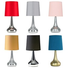 2 x Lampade da Tavolo Touch 34cm Dimmer Luci Comodino Soggiorno Lettura Piccola Lampada Tavolo Lamp price