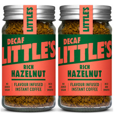 Little's Rich Nocciola Decaffeinato Aroma Liscio Caffè Istantaneo 50g (Set di 2) Set Cup / Glass / Caffè price