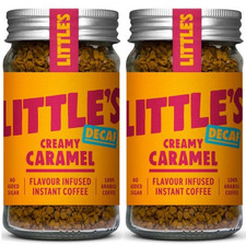 Little's Creamy Caramel Decaffeinato Ricco e Dolce Caffè Istantaneo 50g (Set di 2) Set Cup / Glass / Caffè price