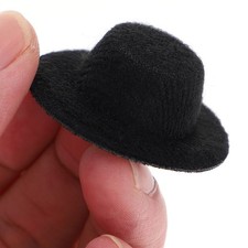 5 Pezzi Adorabili Cappelli Artigianali Piccolo Mini Feltro Pendente Ornamento Bowler Cappello donna price