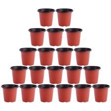Fioriere in plastica 20 pezzi materiale morbido giardino balcone piante vivaio fioriere Pots price