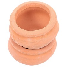 2 Pezzi Mini Vasi in Terracotta Contenitori per Piante Fiori Piccoli Vivai Succulenti Pots price