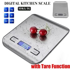 Bilancia da cucina digitale acciaio inox display LCD 10kg1g misurazione bilancia elettronica Cucina Scales price