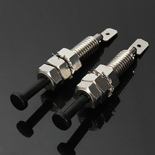 2PCS Interruttore Pin Porta Cappuccio Auto Auto Universale Allarme Sicurezza Regolabile*TM Auto Alarm & Security price