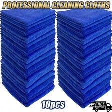 10 x GRANDI MICROFIBRA PULIZIA AUTO DETTAGLI PANNI MORBIDI LAVAGGIO ASCIUGAMANO SPOLVERINO Auto Pulizia Cloths price