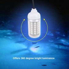 Lampada Luce Pesca Notturna Subacquea LED Sommergibile 12V da Esterno (Blu) BA Illuminazione outdoor price