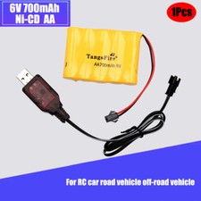 1Pack 6V 700mAh Ni-Cd AA Batteria Ricaricabile SM-2P Spina per RC Auto Veicolo Strada Batteria-Powered Auto price