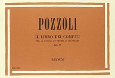 Pozzoli E. - Libro dei compiti per la scuola di teoria e solfeggio fasc. iii - S Libri di teoria price