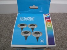ExtraStar RGB Faretti da Terra a LED a Energia Solare 4PCS Spotlight price