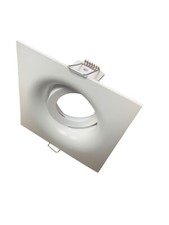 Downlight quadrato bianco opaco GU10 inclinazione led incasso soffitto faretto Spotlight price
