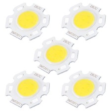 5 pezzi perline chip luce LED COB 20 mm 3 W 260 mA lampadina risparmio energetico bianco neutro Energy-Saving Bulb price