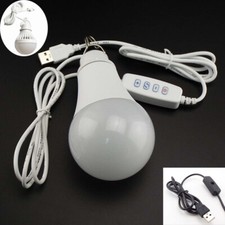 Lampadina 5V USB LED Risparmio Energetico Luce Campeggio Casa Lampada Notturna con Gancio Interruttore 3W Energy-Saving Bulb price