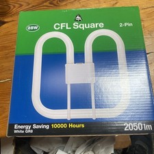 Bell CFL Square 2 pin 28w lampadina fluorescente bianca GR8 risparmio energetico nuova con scatola Energy-Saving Bulb price