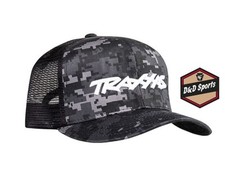 Traxxas 1182-CAMO - Cappello camionista curvo Bill, snapback, mimetico digitale, logo bianco Fuel Cappellino price