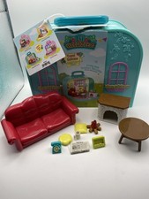 Lil Woodzeez Casa da Viaggio Valigia Soggiorno Scatola Giocattolo Famiglia Toy Houses price