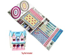 Adesivo di ricambio per restauro giocattolo adatto per casa delle bambole Loving Family Dream 74600 4600 P Toy Houses price