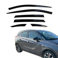 Set Deflettori Aria Antivento Auto Clover per Vauxhall Opel Crossland X 2017+ (6 Pezzi) Auto Wind Deflectors price