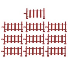 10 Pcs Fence Giardino Staccionata Plastica Recinzione Simulazione Decorazione Giardino Fence price
