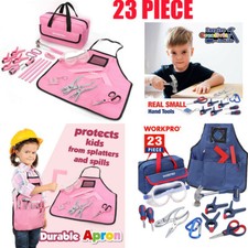 WORKPRO 23PC Kit Attrezzi Manuale per Bambini con Borsa Portaoggetti Blu/Rosa per Ragazzi/Ragazza NUOVO Auto Utensile Kits e Borse price