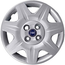 COPRICERCHIO COPPA RUOTA LOGO BLU FIAT PUNTO DYNAMIC R14 RAGGIO 14'' POLLICI Copricerchio price