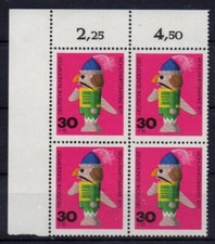 GERMANIA 1971 BENEFICENZA GIOCATTOLI IN LEGNO 30+15 QUARTINA MNH** Giocattoli in legno price
