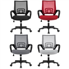 Sedia Poltrona Ufficio Girevole da Scrivania Ergonomica Inclinabile a Rotelle Sedia da ufficio price
