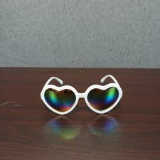 Occhiali da sole Panama Jack bambini cuore olografici bianchi lana del rey anni 2010 Sunglasses Bambini price