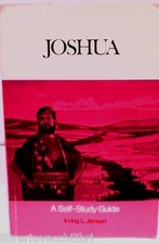 JOSHUA A self study guide Irving L Jensen. Moody Press 1968 Inglese Biblica di e Filosofia Study Guides price