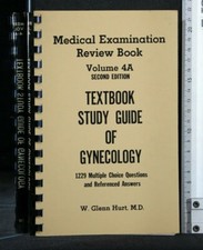 MEDICAL EXAMINATION. Vol 4A. TEXTBOOK STUDY GUIDE OF GYNECOLOGY. Hurt. Filosofia Study Guides price