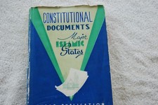 CONSTITUTIONAL DOCUMENTS OF THE MAJOR ISLAMIC STATES Constitutional Diritto price