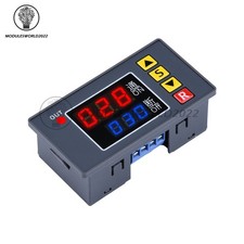 T3231 AC110V-220V DC12V 24V digitale doppio display 0-999 ciclo temporizzazione relè ritardo Relay price